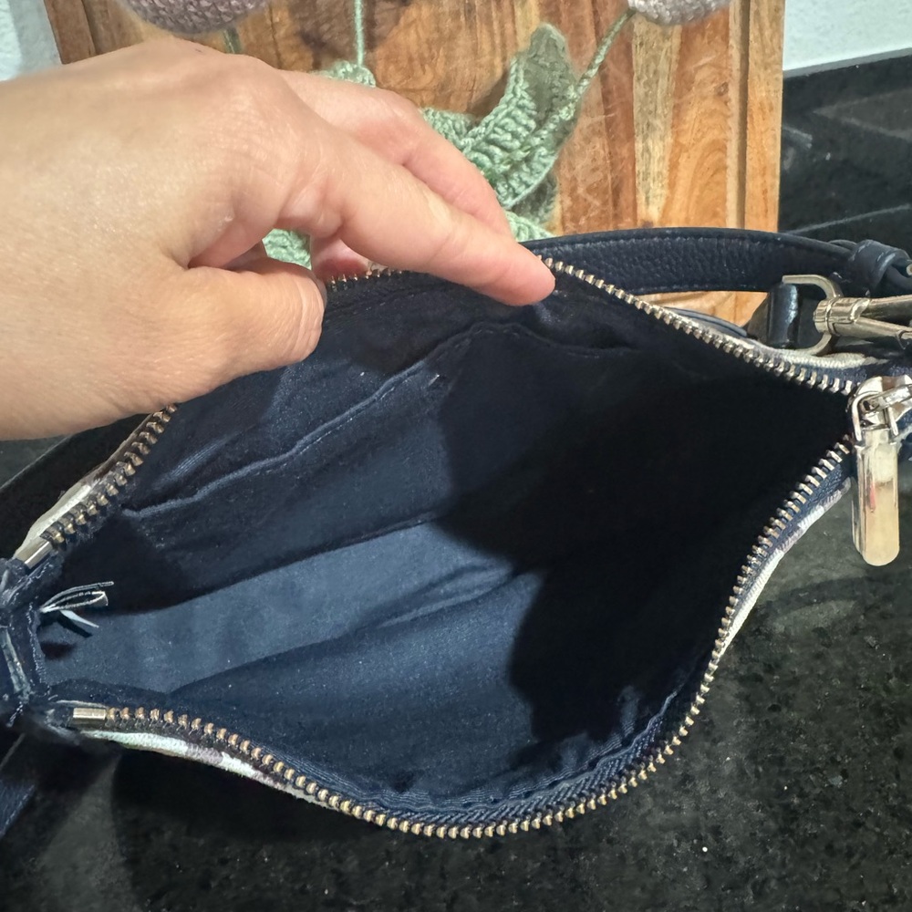 Kate Spade Navy and Cream Striped Women's Bag - Picture 11 of 13